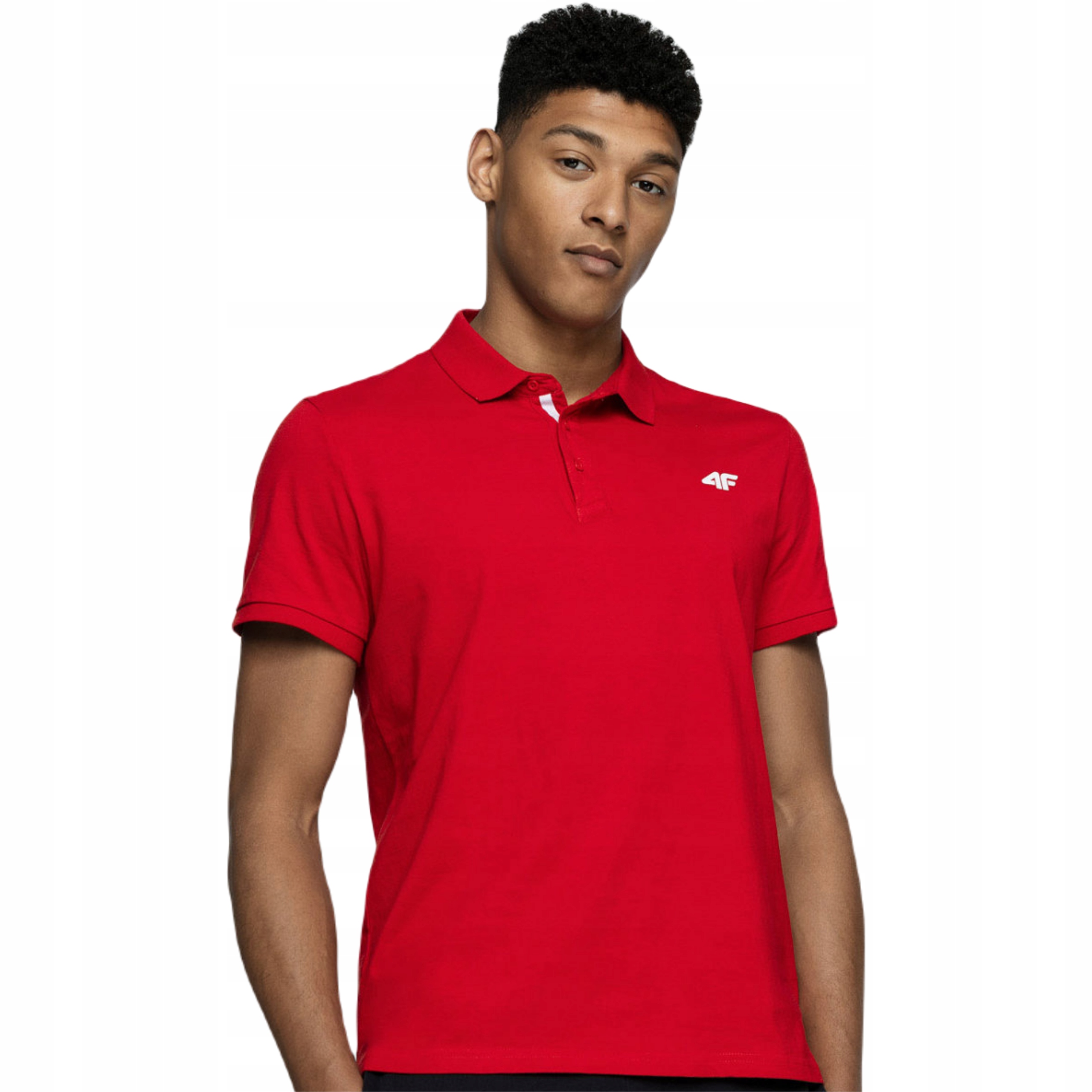 

Polówka Męska 4F Elegancka Z Kołnierzykiem Logo XL