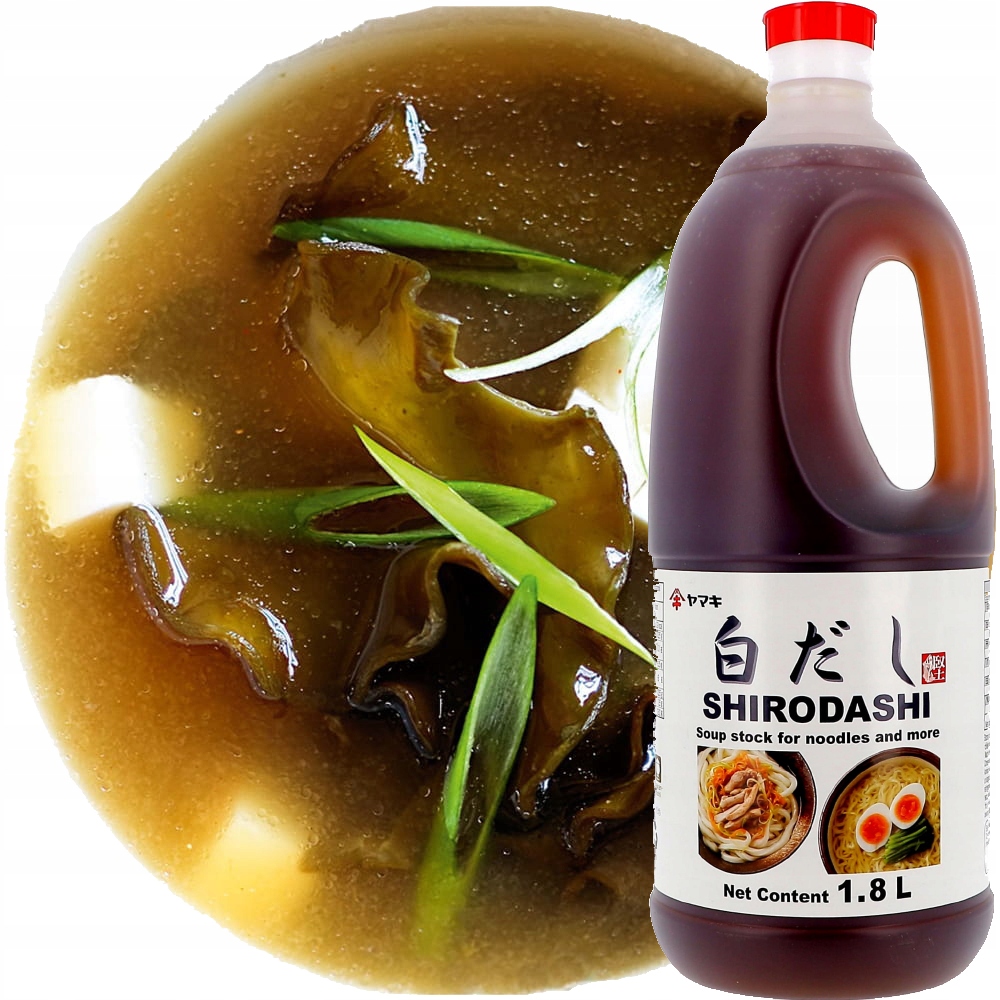 Sos Shiro Dashi Baza Do Zup i Makaronów 1800ml Soup Stock 1,8 Litra Yamaki