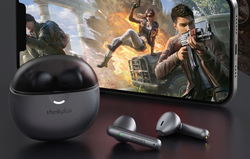 Słuchawki TWS Lenovo LP1 PRO czarne Bluetooth 5.1 mikrofon Model l1 pro