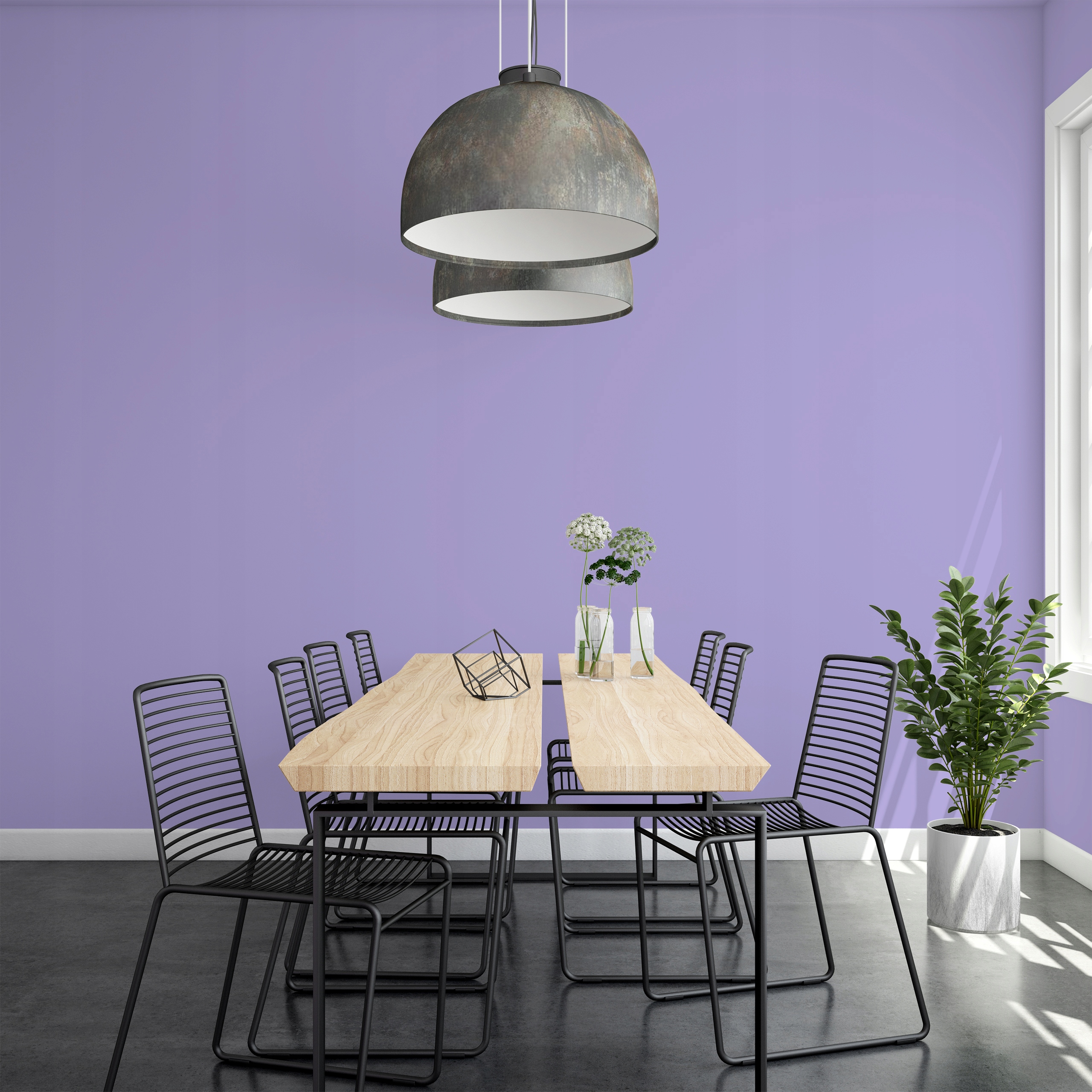 FARBA LATEKSOWA WRZOSOWA KOLOR WRZOSOWY WRZOS 2L MATOWA GŁĘBOKI MAT Wielkość opakowania 2 l