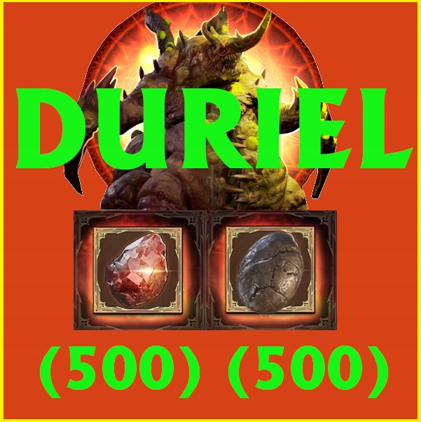 Diablo 4 Nowy Sezon Duriel Uber Set 500x Shard Agony Egg