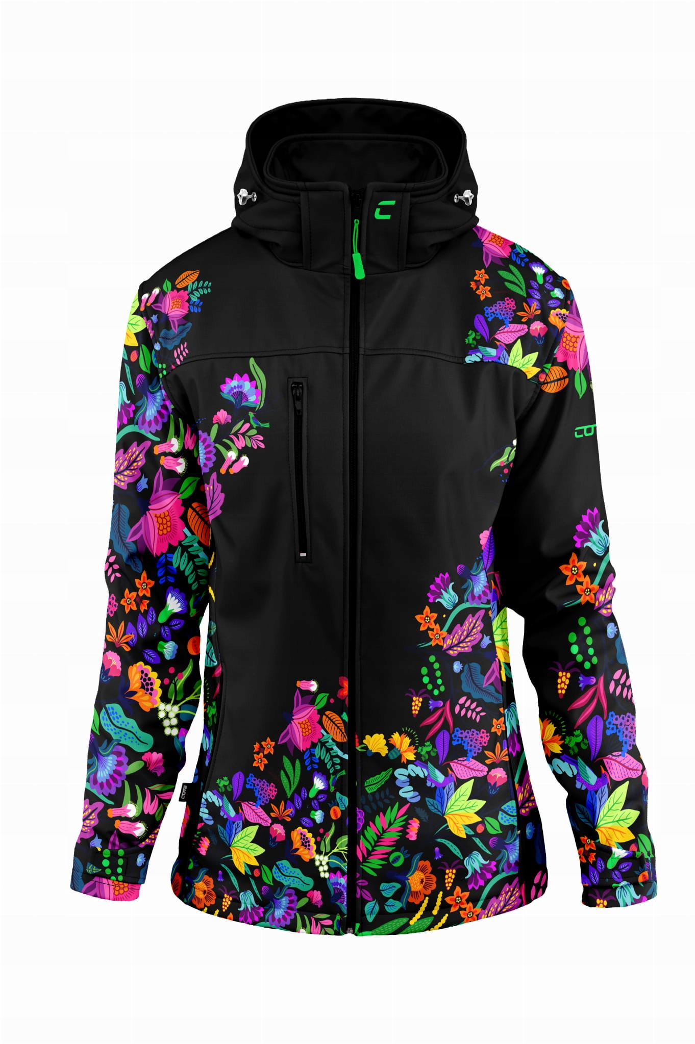 Женская куртка Softshell Folk BLACK