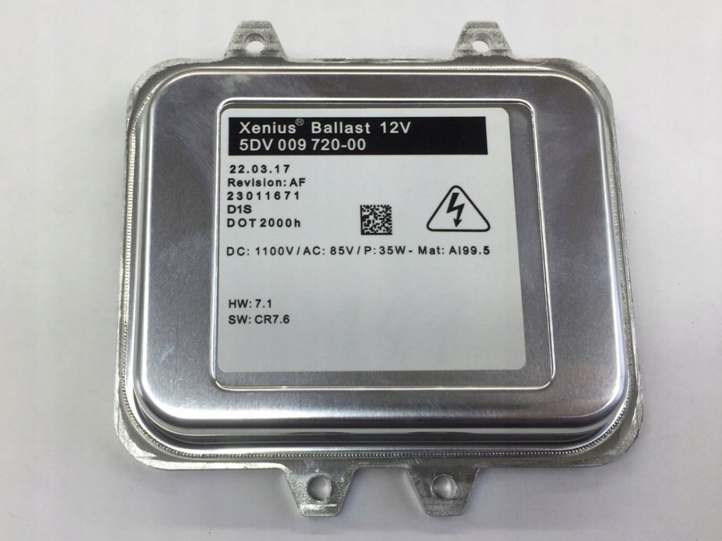 PRZETWORNICA Moduł XENON 5DV009720-00 Do Opel Astra 4 J 2009-2014 Numer katalogowy części 5M0907391 1232335 1Z0941641B