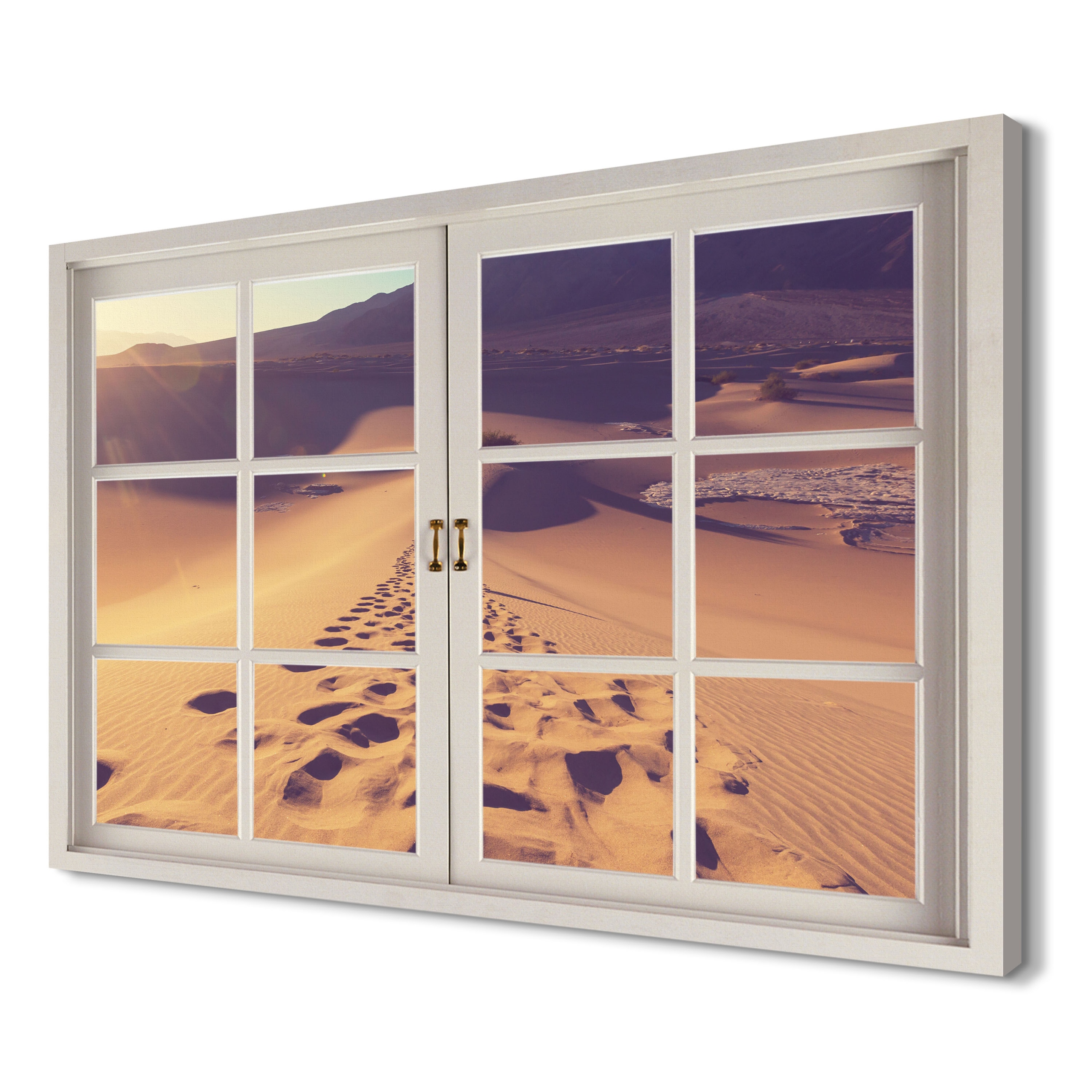 

Piaszczysta pustynia 120x80 Obraz okno canvas 3d