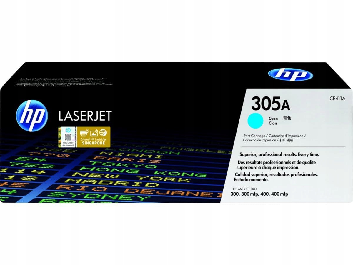 HP 305A　２本 Toner Pryzmat LPHP 305A HP 305A CE411A CYA 2,6K