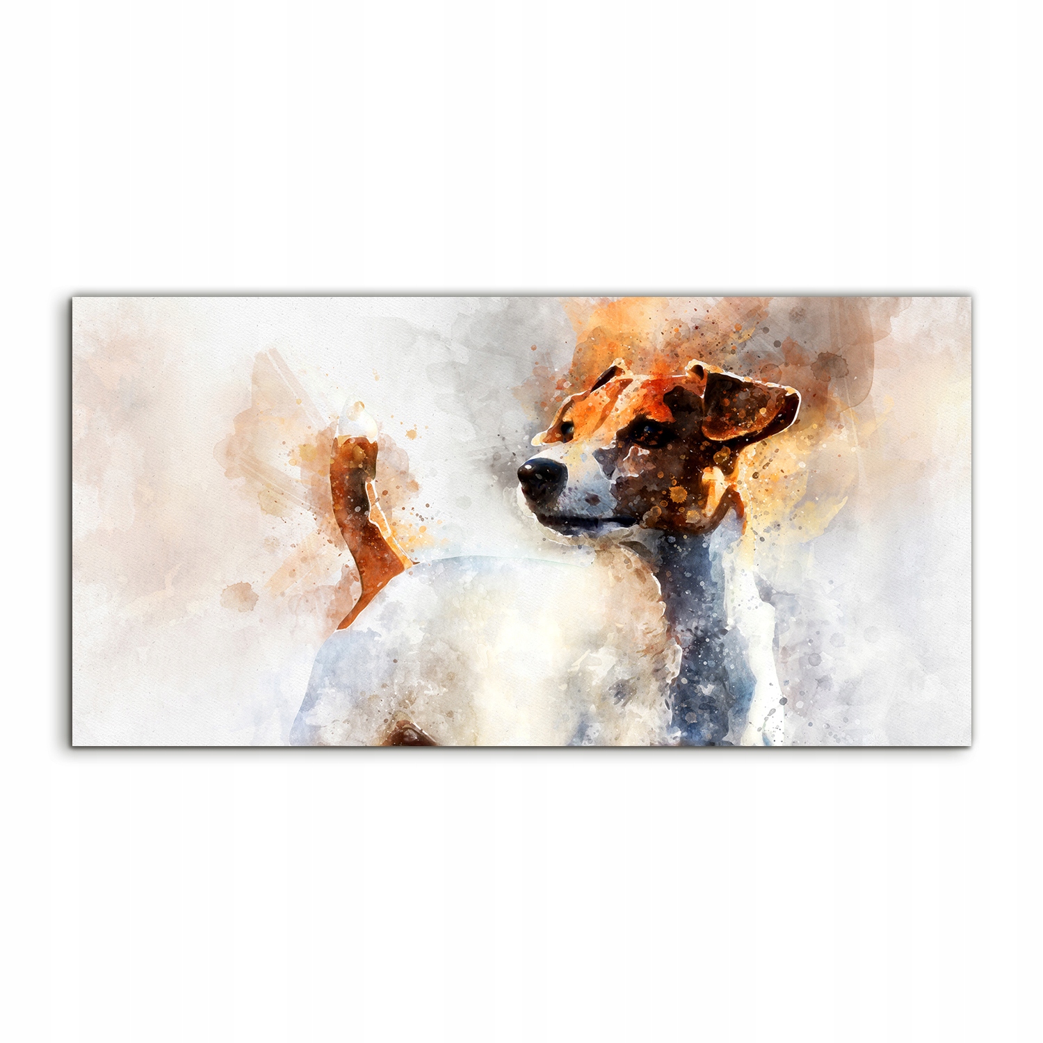 

Obraz akryl 100x50 wiszący Jack Russell Akwarele