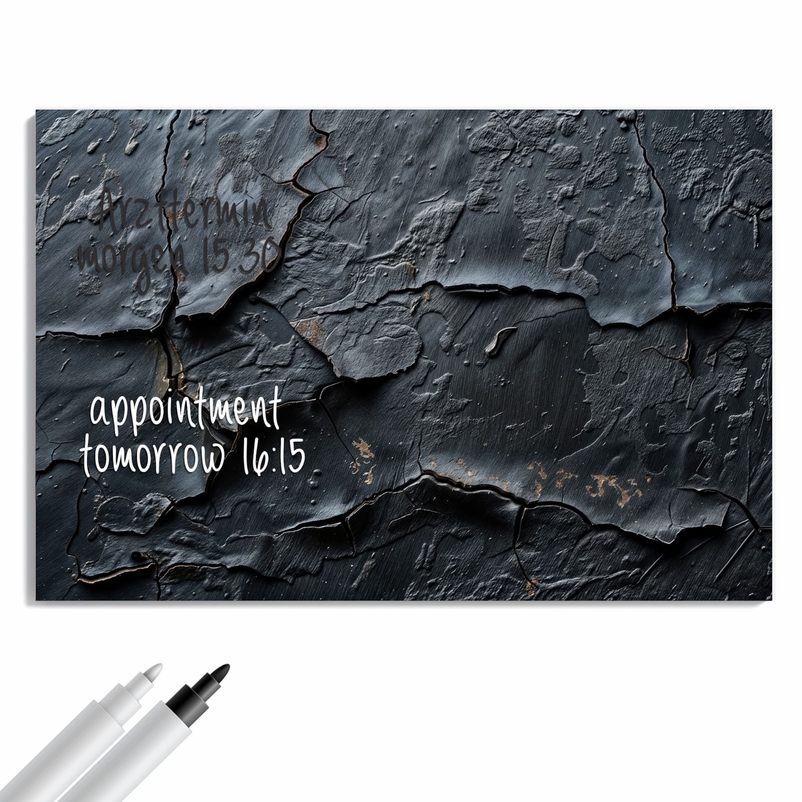 Magnetická tabule Popraskané Struktura 90 × 60 cm