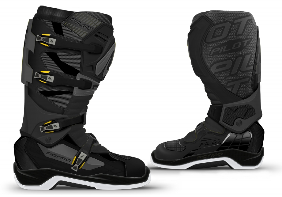 Buty cros quad atv Forma PILOT BLACK/ANTHRACITE 44 Typ Cross / Enduro