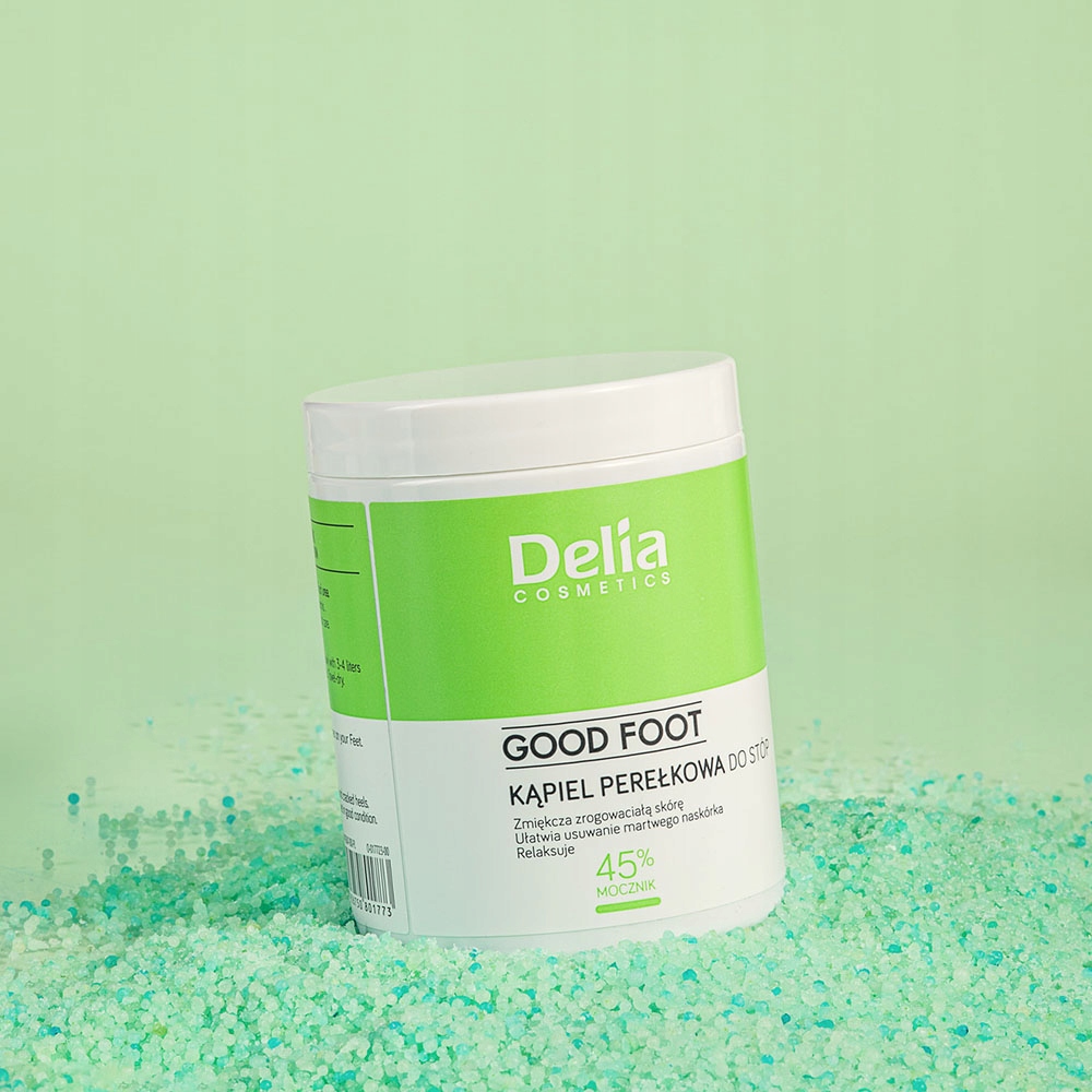 DELIA Kąpiel perełkowa do stóp GOOD FOOT 250g EAN (GTIN) 5906750801773