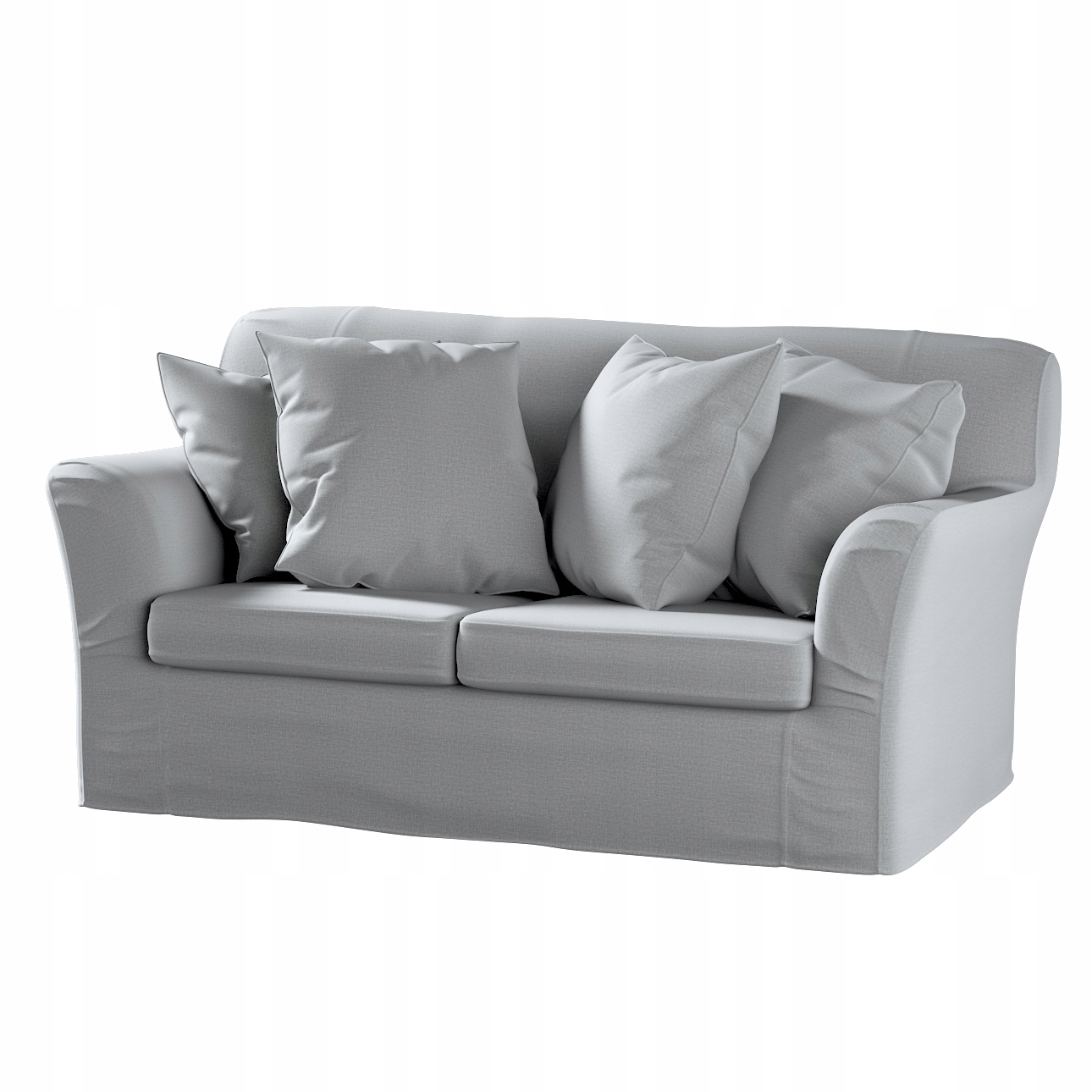 Dekoria Potah na pohovku Tomelilla 2-místný nerozkládací Ikea šedý