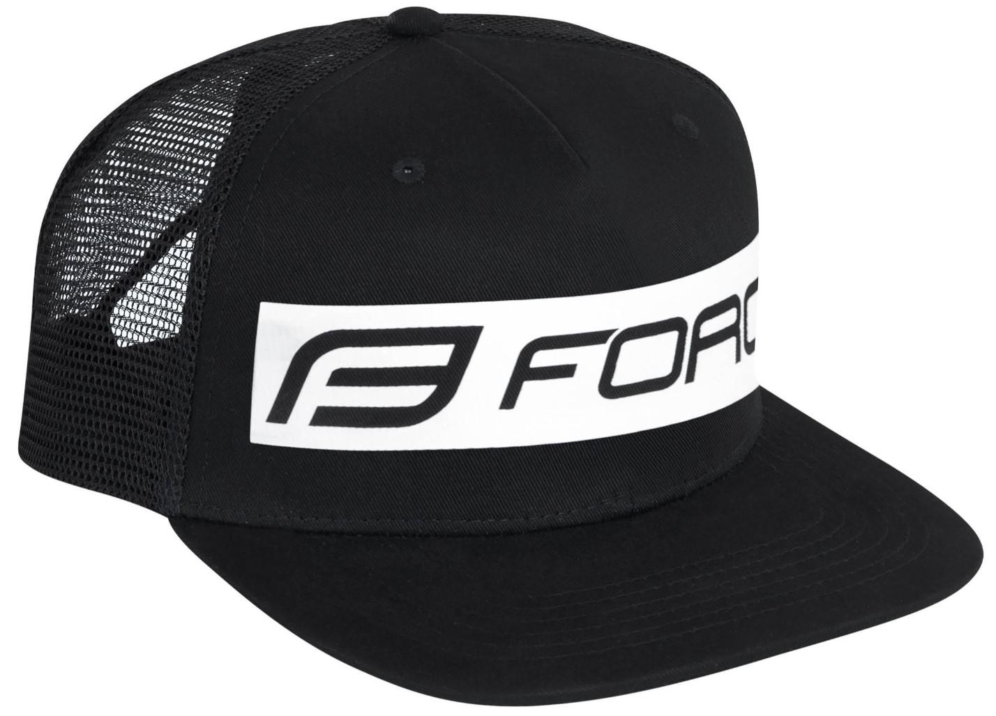 Czapka Z Daszkiem Force Trucker Strap, Czarno-biała