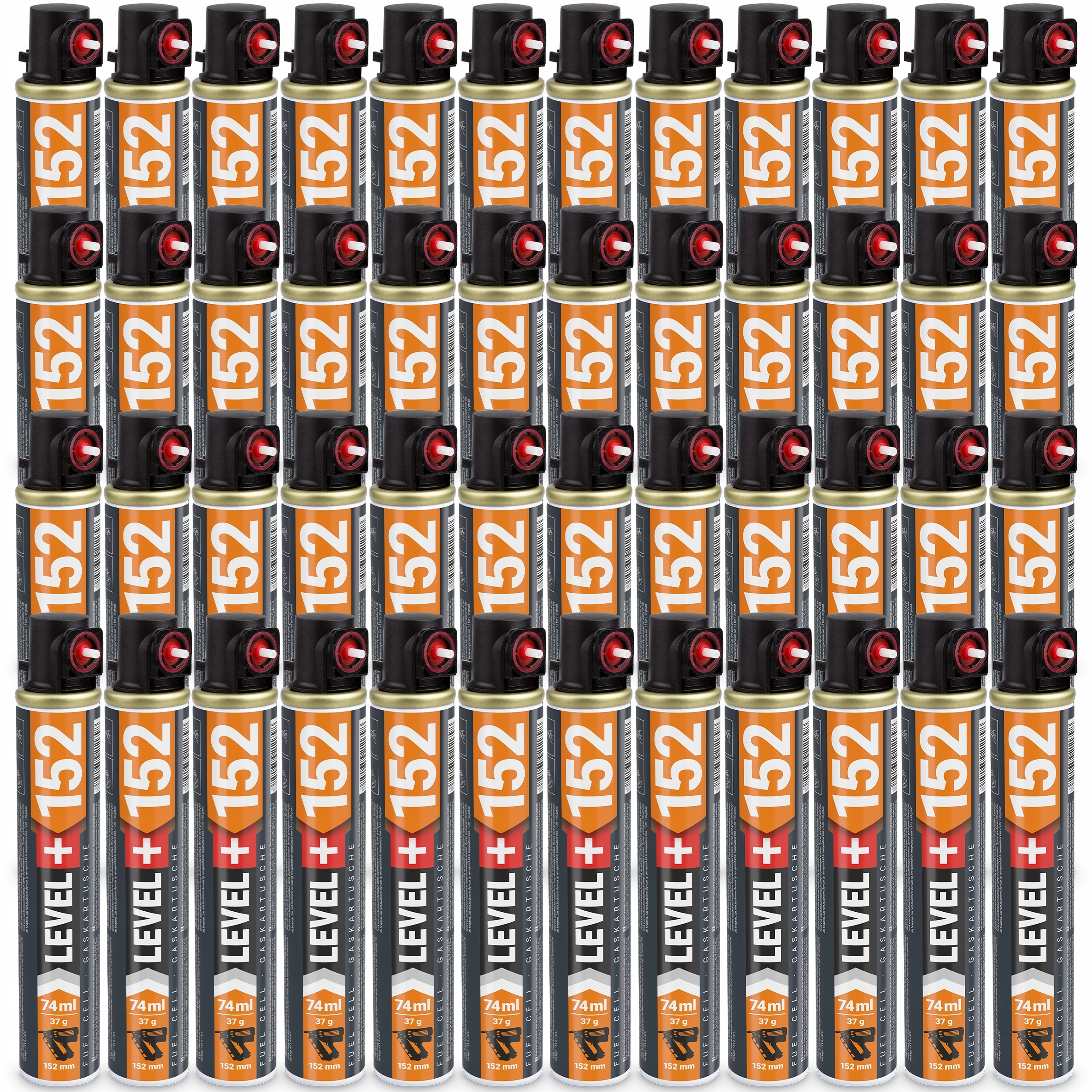 Plyn do hřebíkovaček 48 ks 152 mm 74 ml 40 g L+152