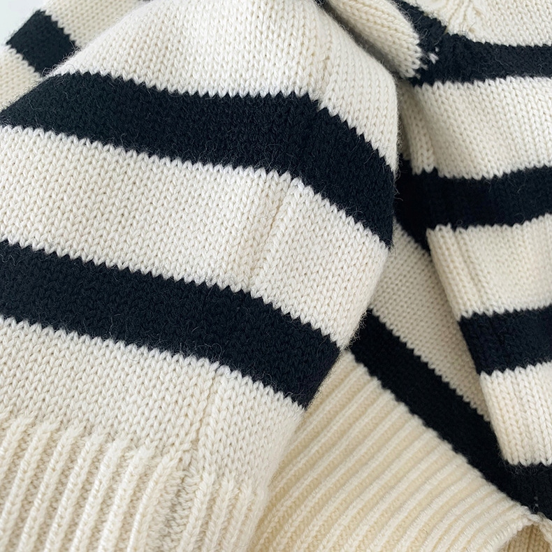 SWETER DAMSKI GOLF W PASKI OVER SIZE BEŻOWY CIEPŁY Marka inna