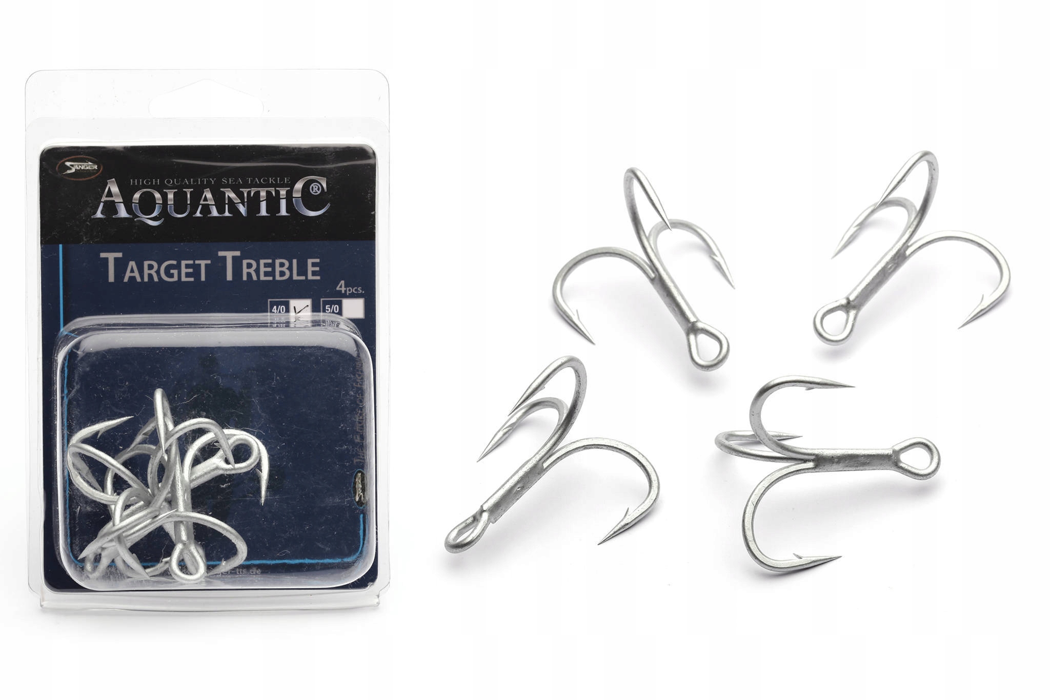 Mocne Kotwice Sanger Aquantic Target 4/0-4szt