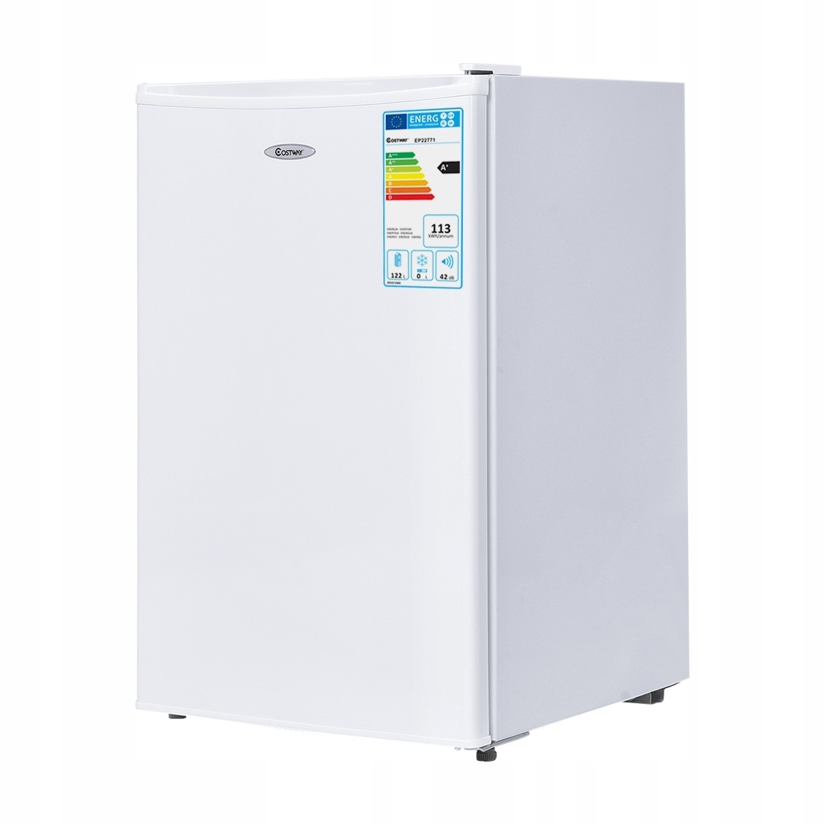 

Mini Chłodziarko-zamrażarka Lodówka A+ 123L