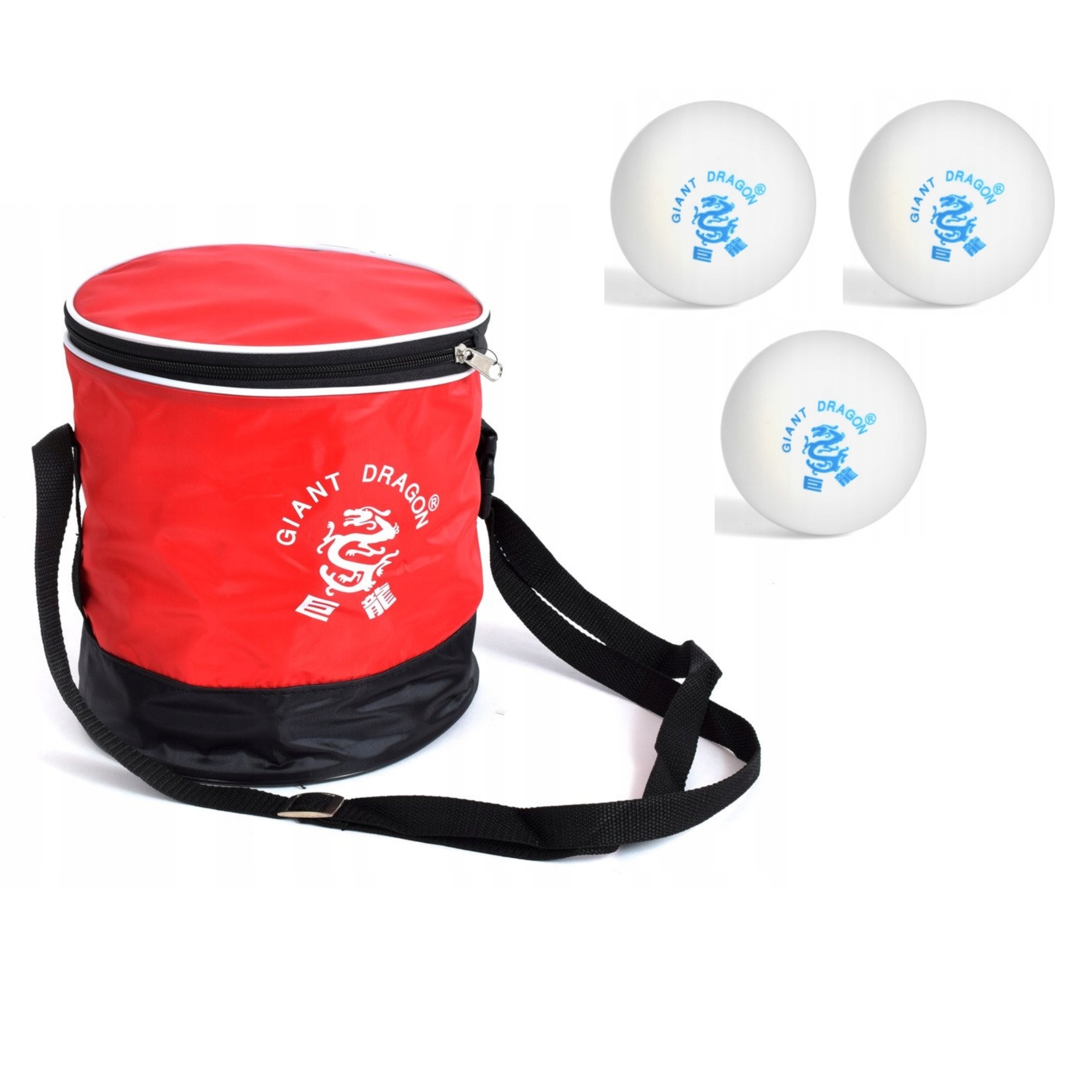 Sáček na stolní tenis Ping Ponga Giant Dragon 144 ks bílý