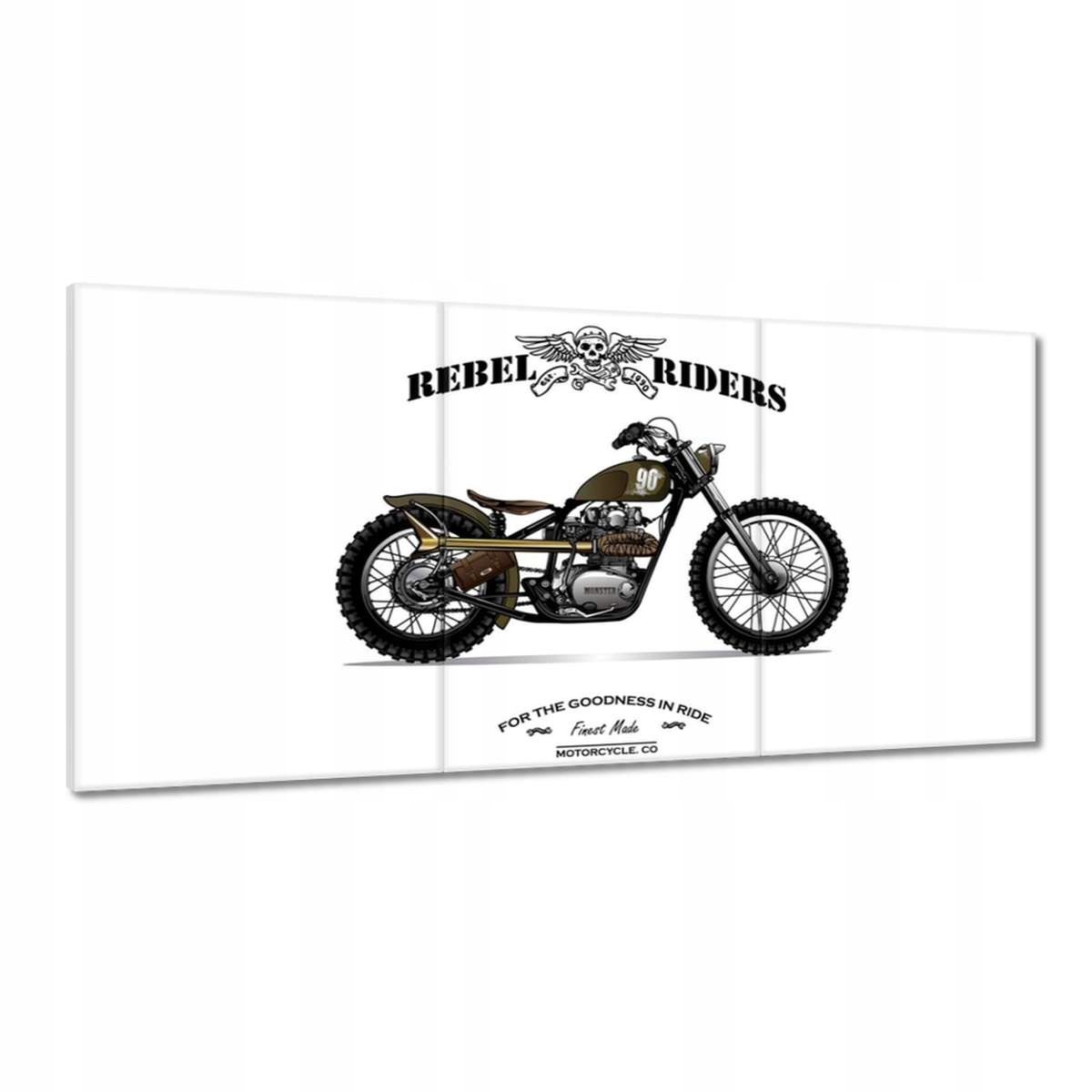 Obrazy 120x60 Motocykl Zabytek Vintage