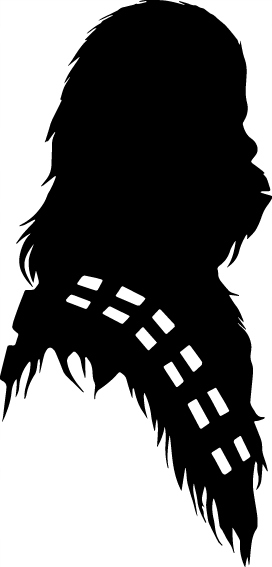 

Naklejki na auto Star Wars Chewbacca Czubaka