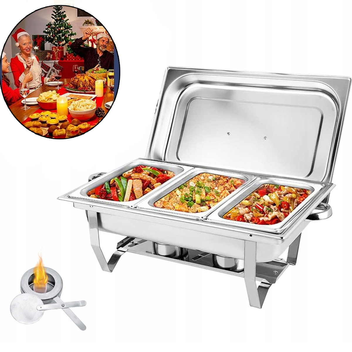 Подогреватель еды 3КС для сервировки еды 9л