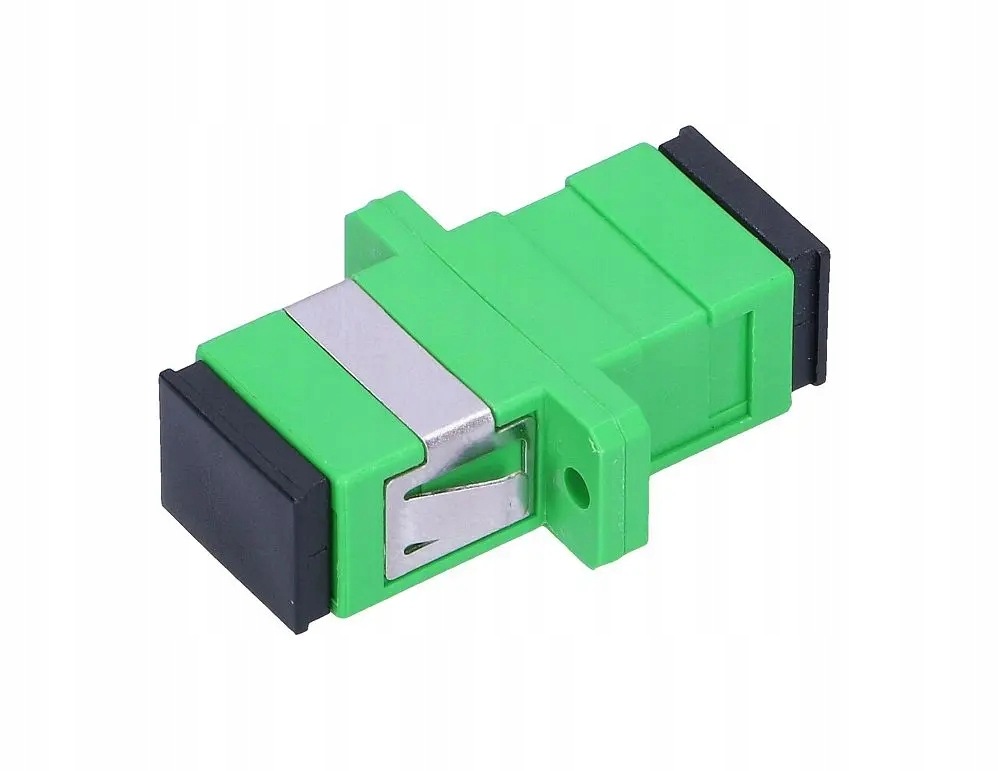 Extralink Sc/ Apc Adapter Jednomodowy, Simplex, zielony Extralink
