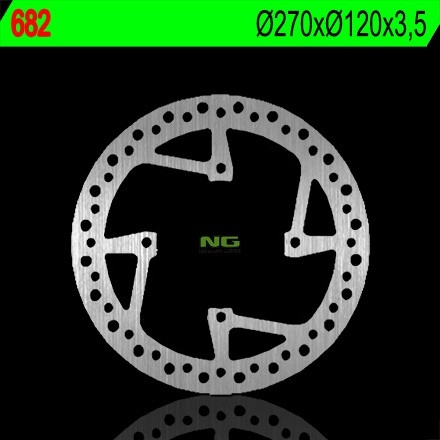 Ng Predný Brzdový Kotúč Sherco 250/300/450/510 (270X120X3,5) (4X10,5 MM)