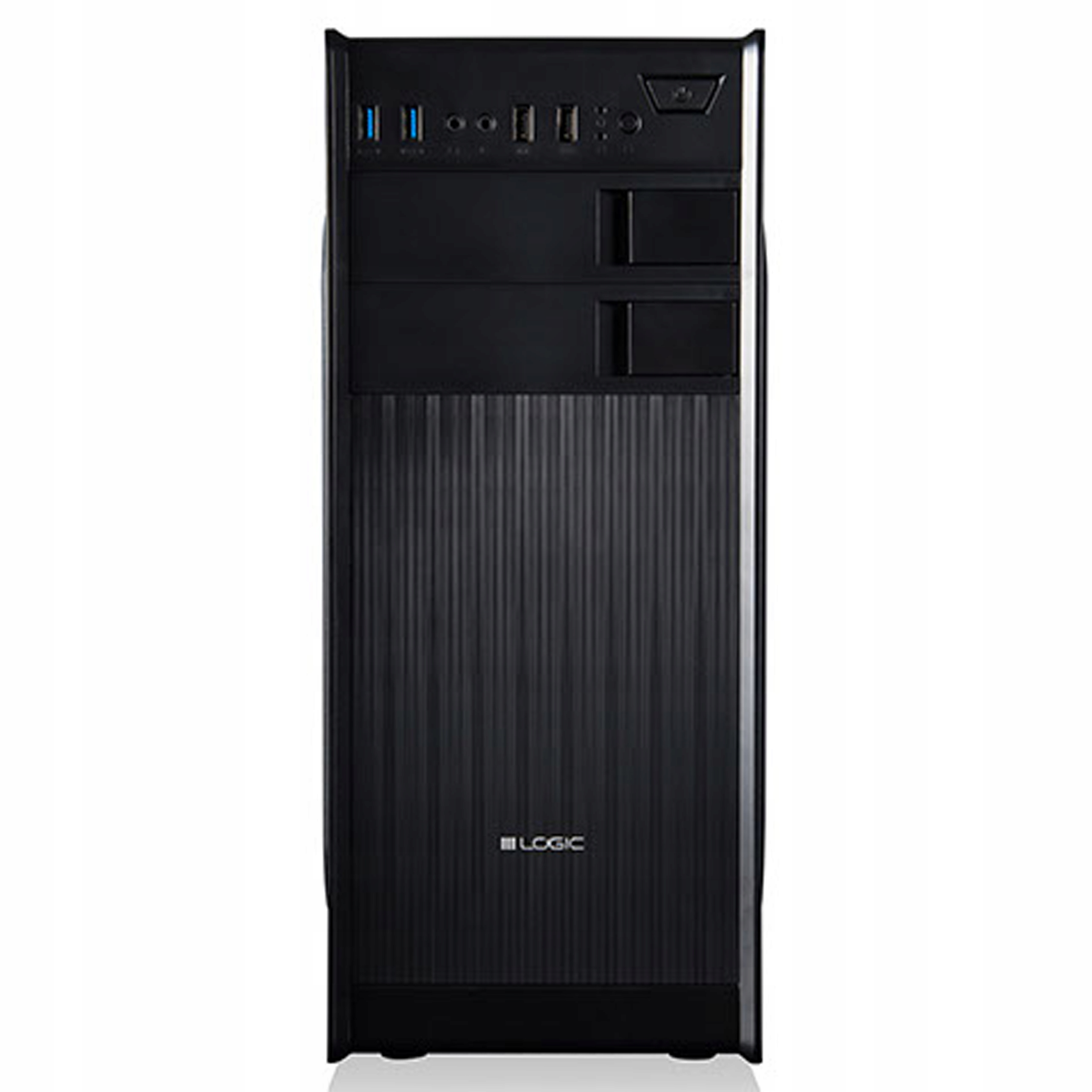 Obudowa komputerowa Logic K23 czarna Midi Tower Trzy złącza Usb Na Froncie
