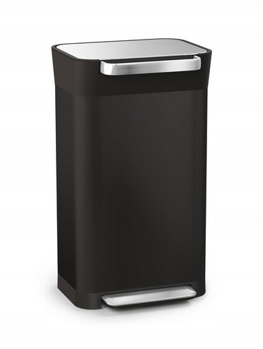 Levně Joseph Joseph Titan odpadkový koš 30 l s hnětačem Černá