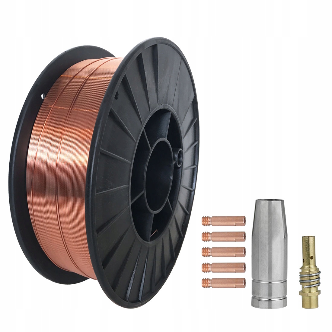 

Drut spawalniczy SG2 5kg 0,8mm do migomatu zestaw