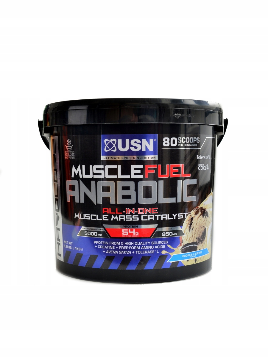 Muscle Fuel Anabolic 4000 g Usn sušenka se smetanou