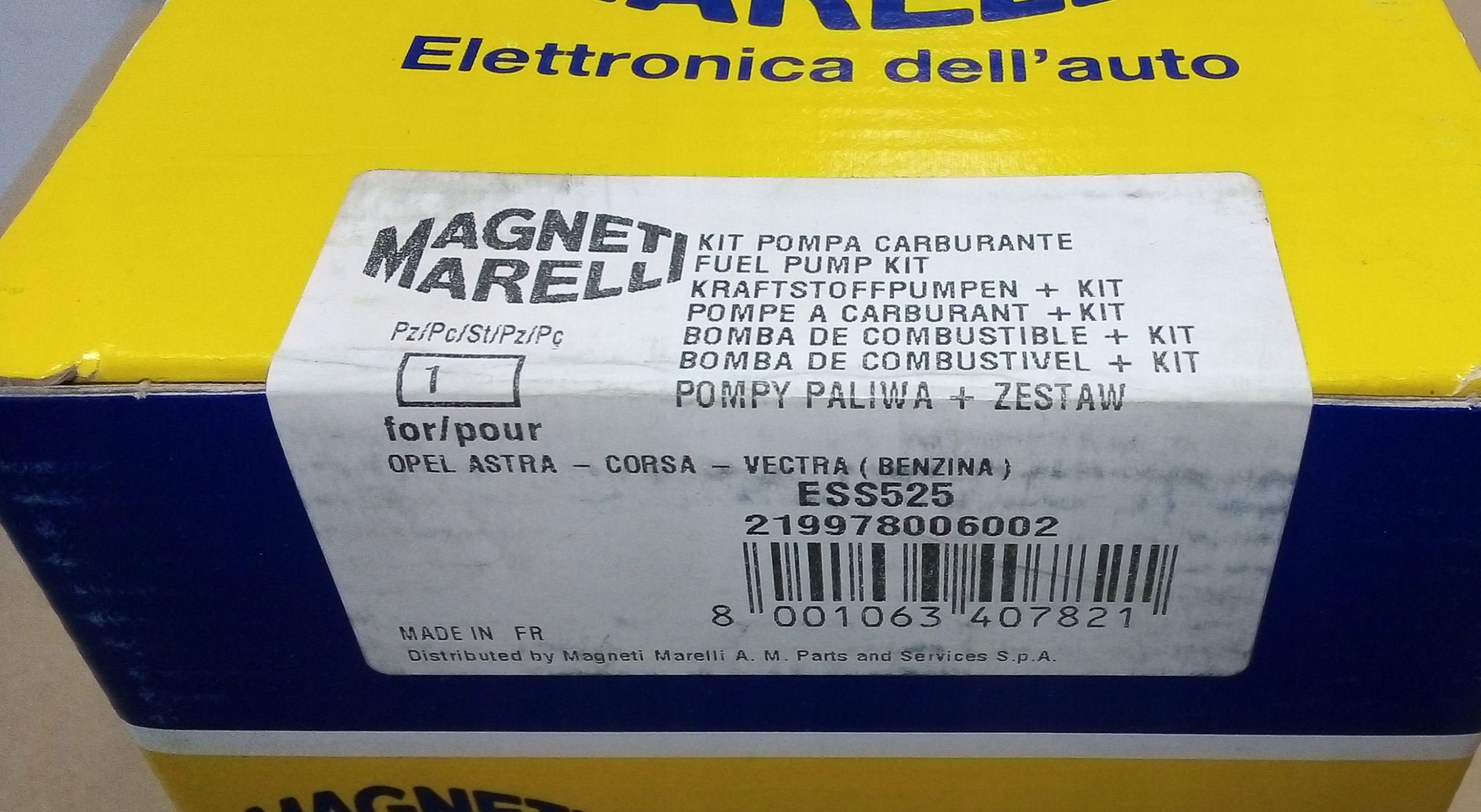magneti marelli топливный насос opel Astra VECTRA