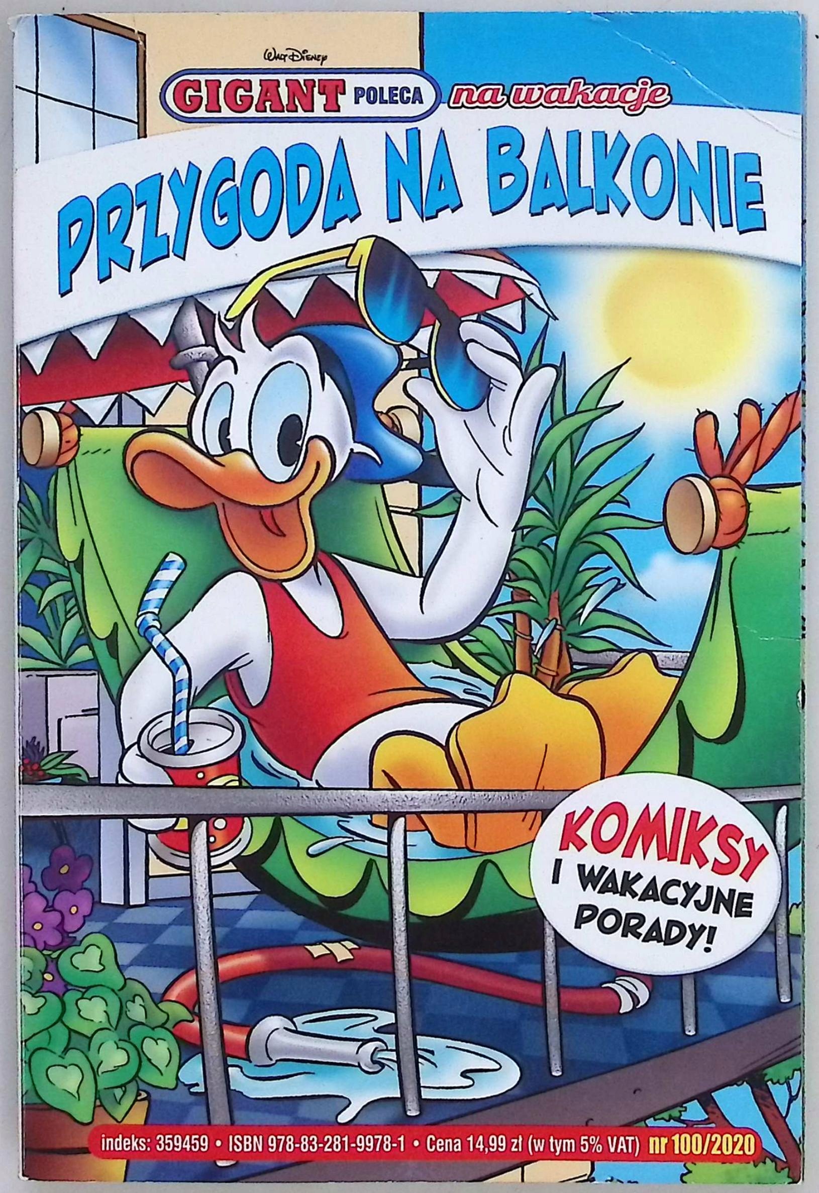 Przygoda na balkonie. Gigant Poleca. Tom 100/2020 Praca zbiorowa
