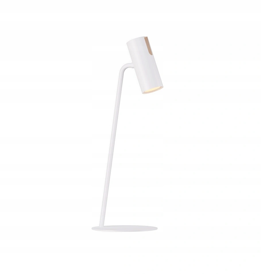 Stolní lampa bílá pohyblivý reflektor gu10 10w Leda Sigma Lighting
