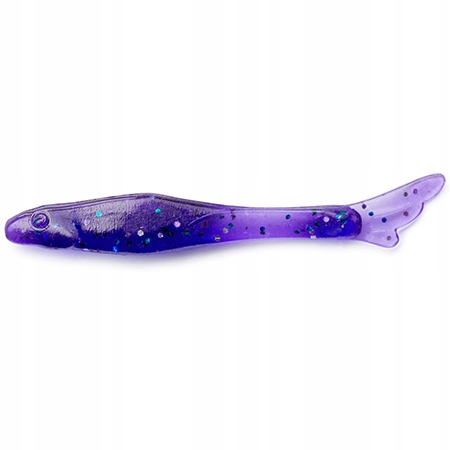 Tiny 1.5", #060 Dark Violet/Peacock & Silver 12szt