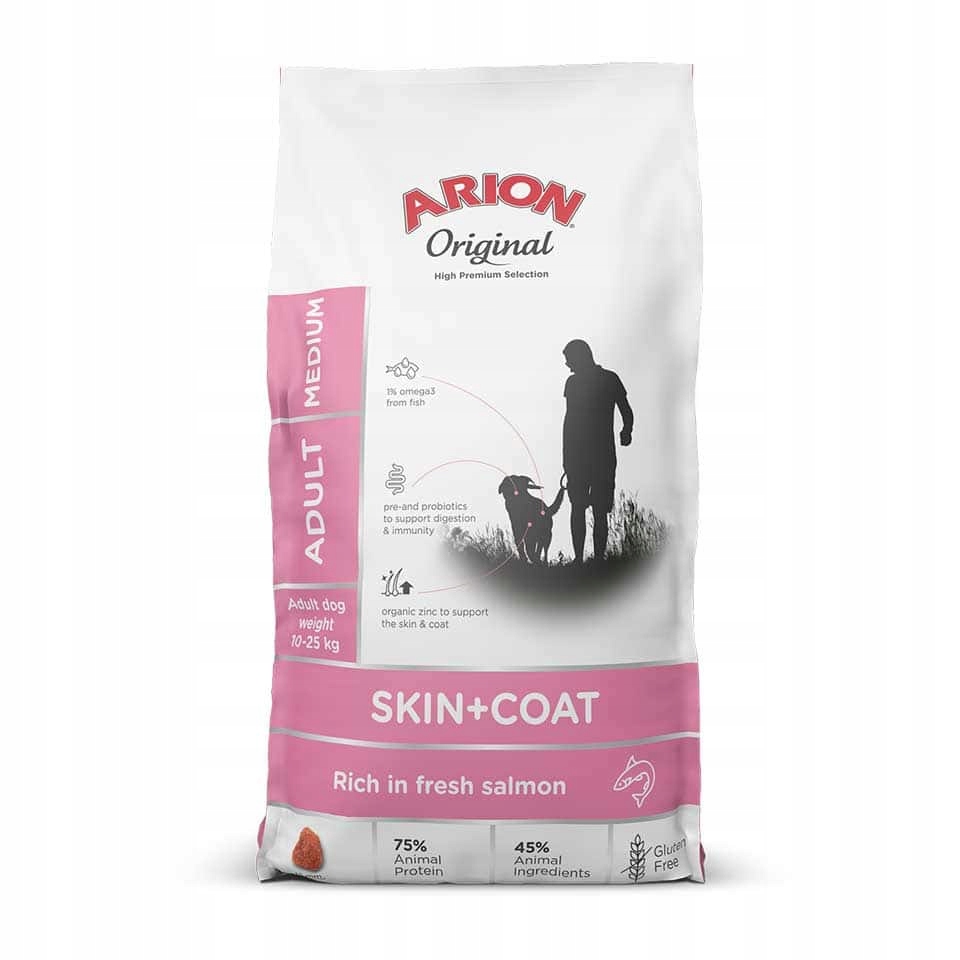 Levně Arion Original Skin & Coat Adult Salmon & Rice Medium Breed 2kg