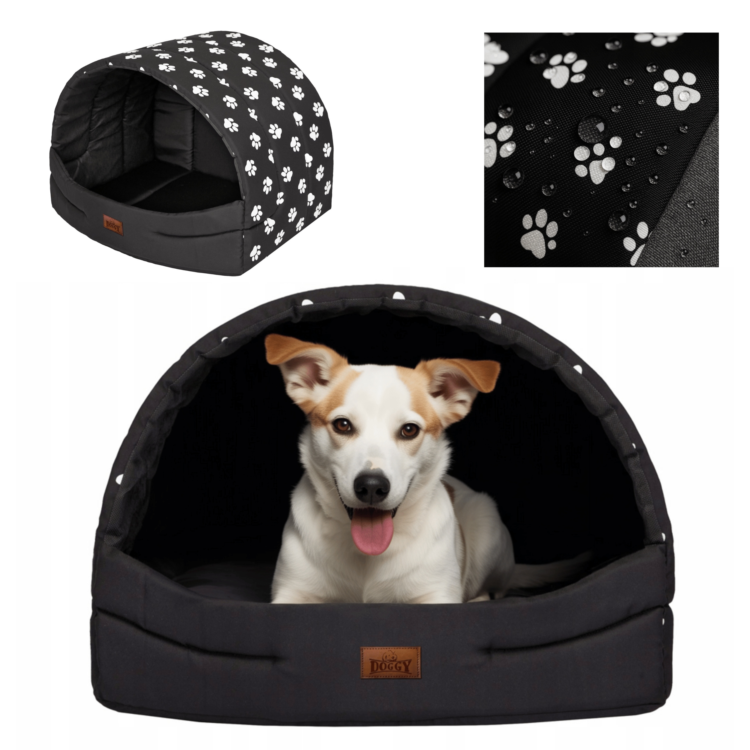 Buda dla psa – budka legowisko kojec poducha mały pies R3 55x43x38 cm