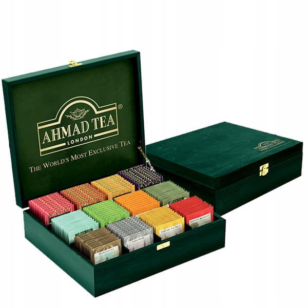 Ahmad ekskluzywna kolekcja drewniana skrzynka 120