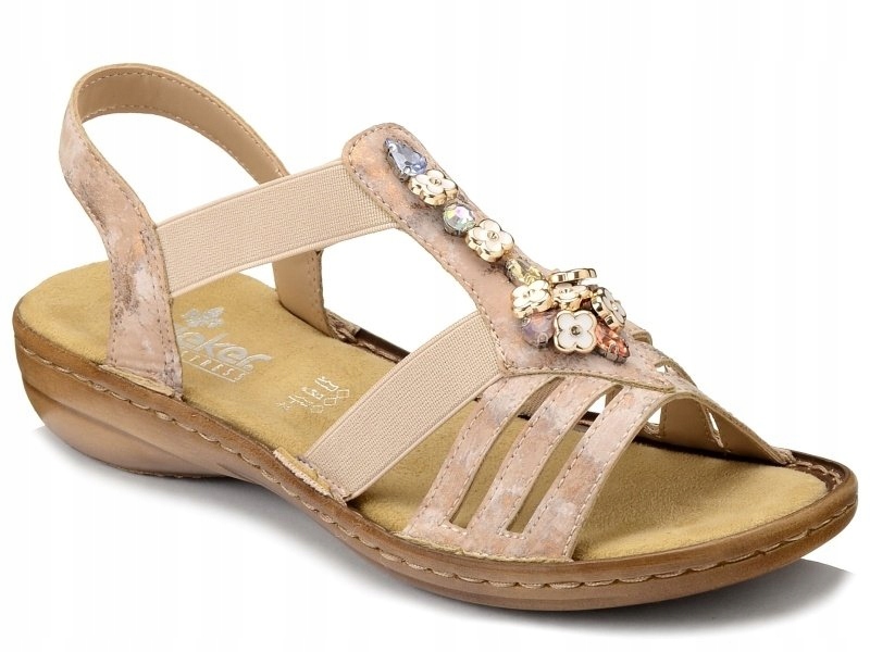 

Sandały Rieker 60855-31 Różowe 39