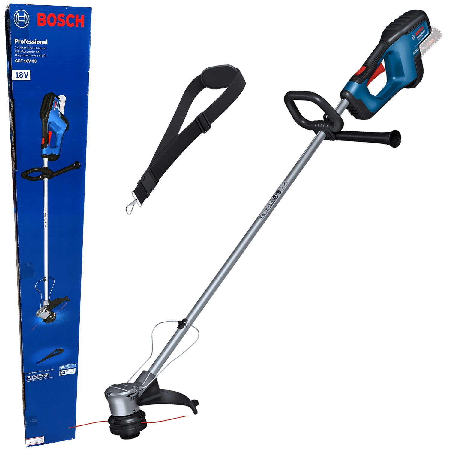 Kosa Podkaszarka Wykaszarka Akumulatorowa Bosch Grt 18V-33 06008D0000