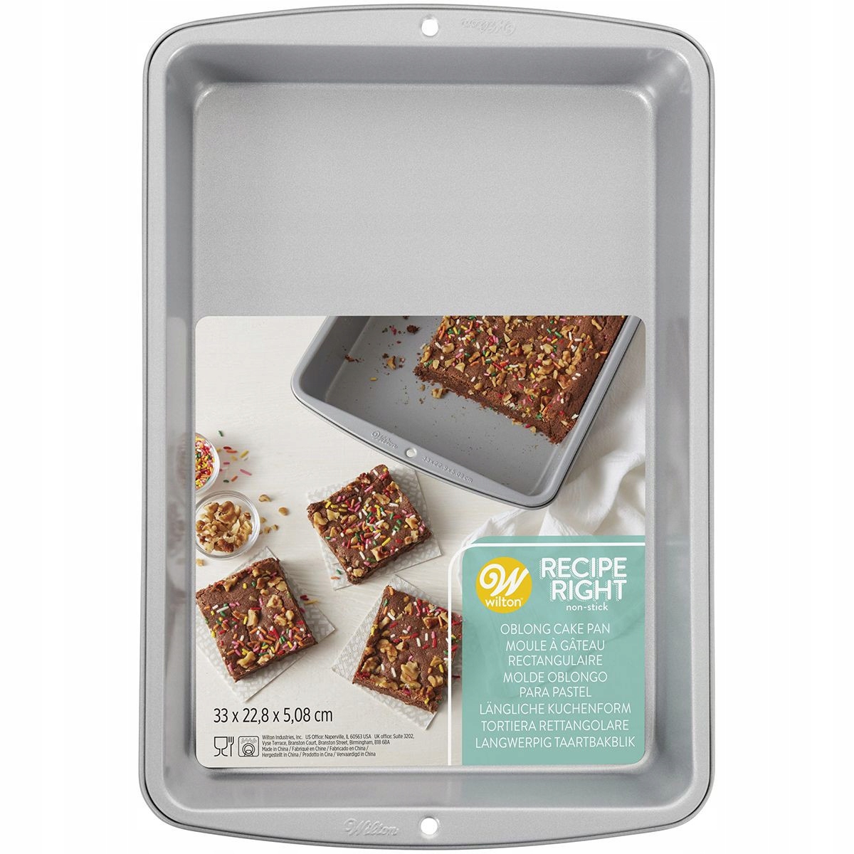 

Blacha do pieczenia Recipe Right Wilton 33x22cm
