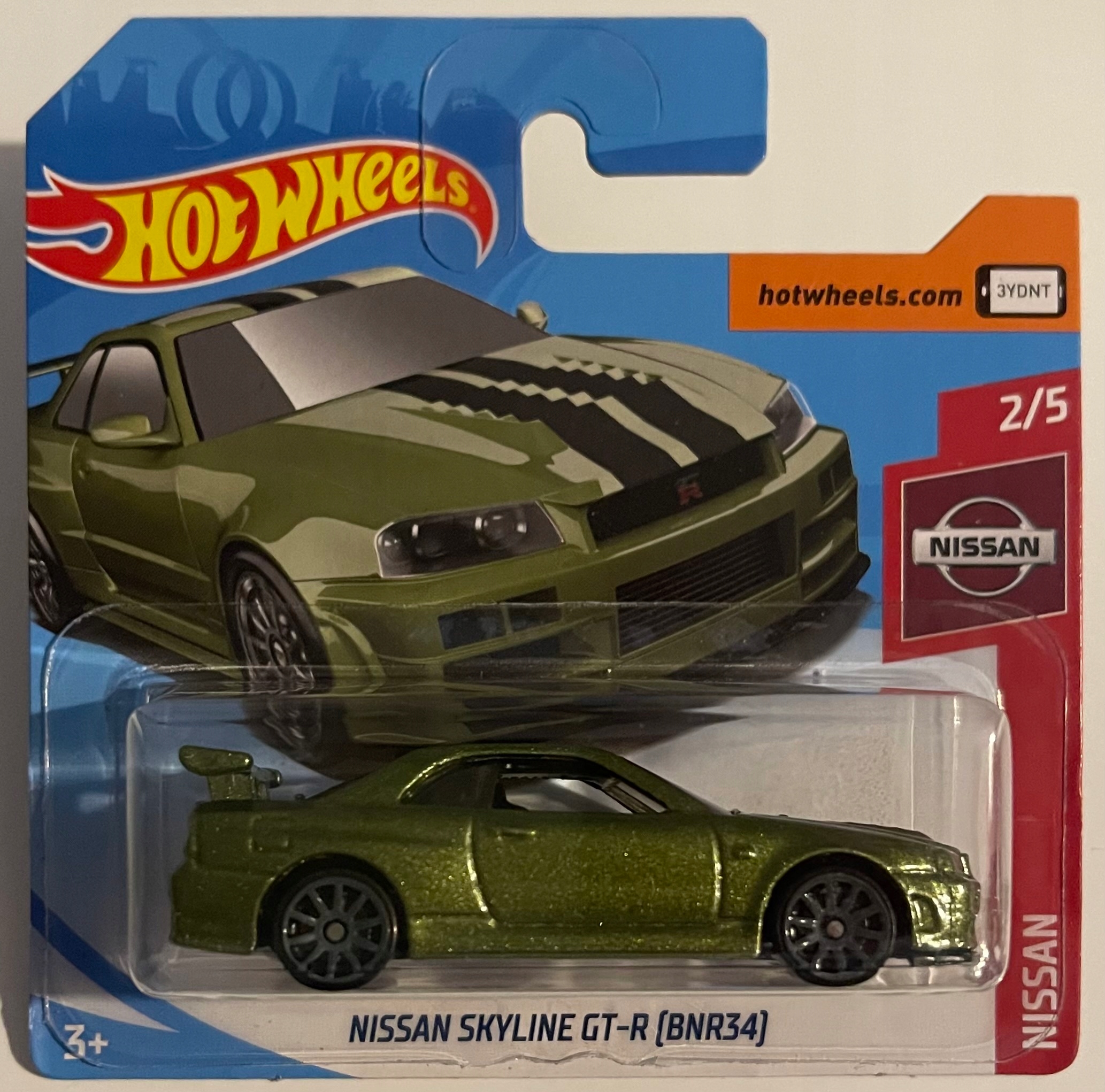 Hot Wheels Nissan Skyline Gt-r (BNR34)