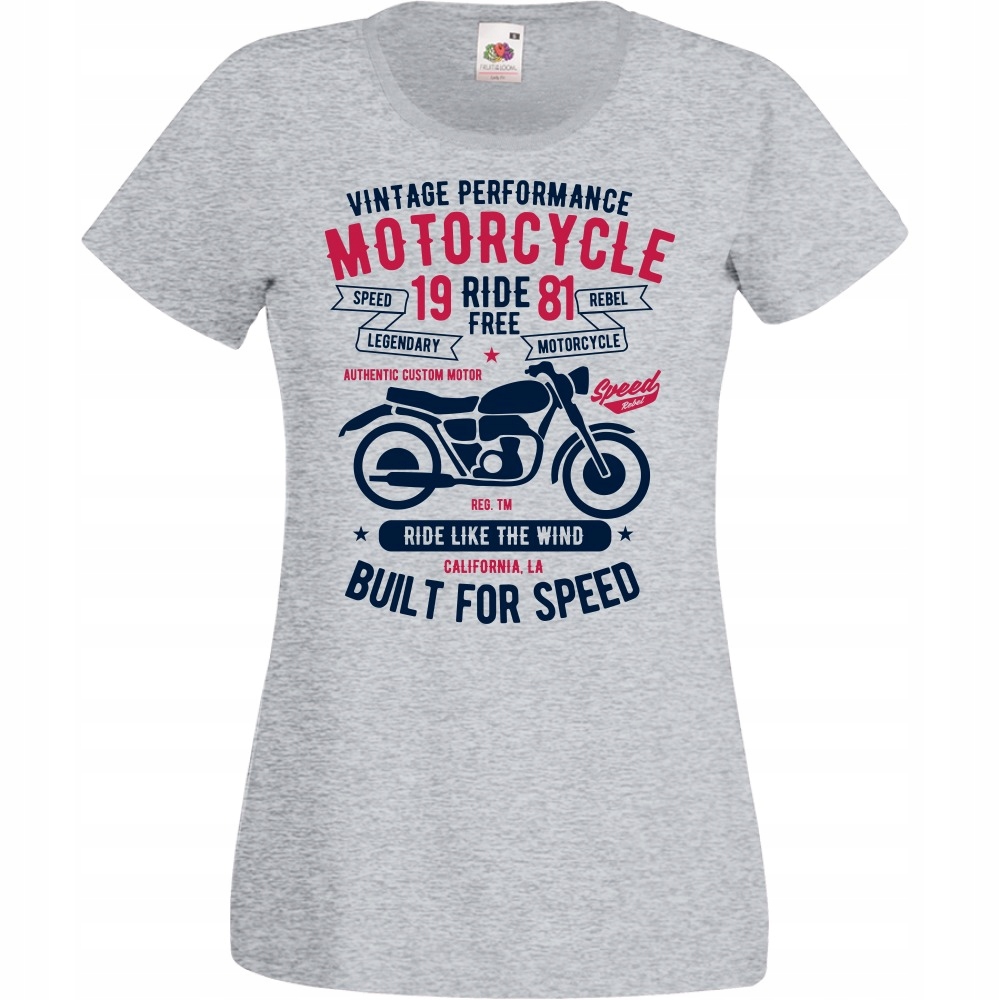 

Koszulka motocykl motor motocyklista sport L szara