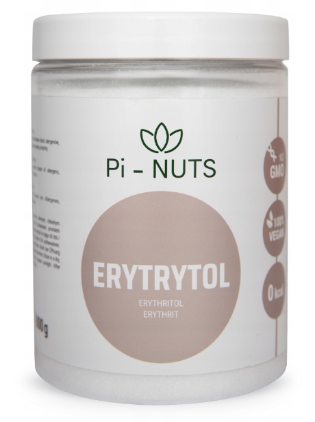 ERYTRITOL CUKOR SLADIDLO 800g PI-NUTS