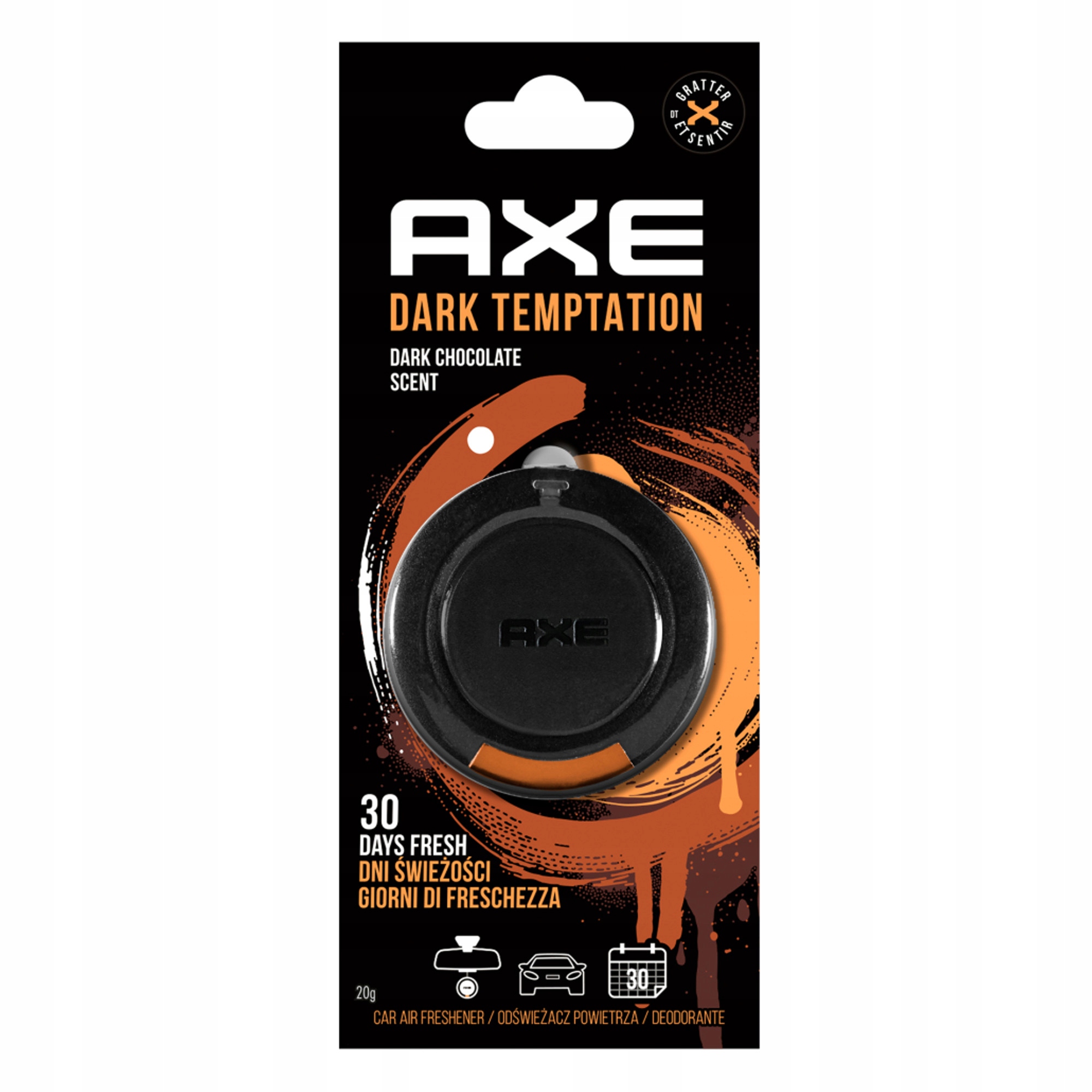 

Axe Zapach Samochodowy Zawieszka Dark Temptation
