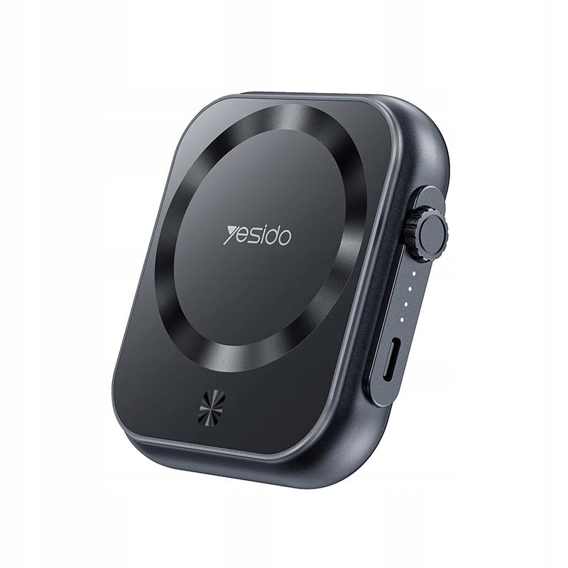 Yesido Powerbank YP59 5 000 mAh 20W Usb-c 15W MagSafe, Černá Černá