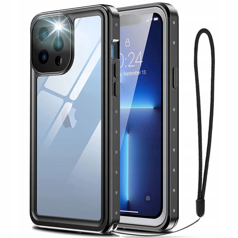 

Etui do iPhone 13 Pro, 360 wodoodporne IP68 Alogy