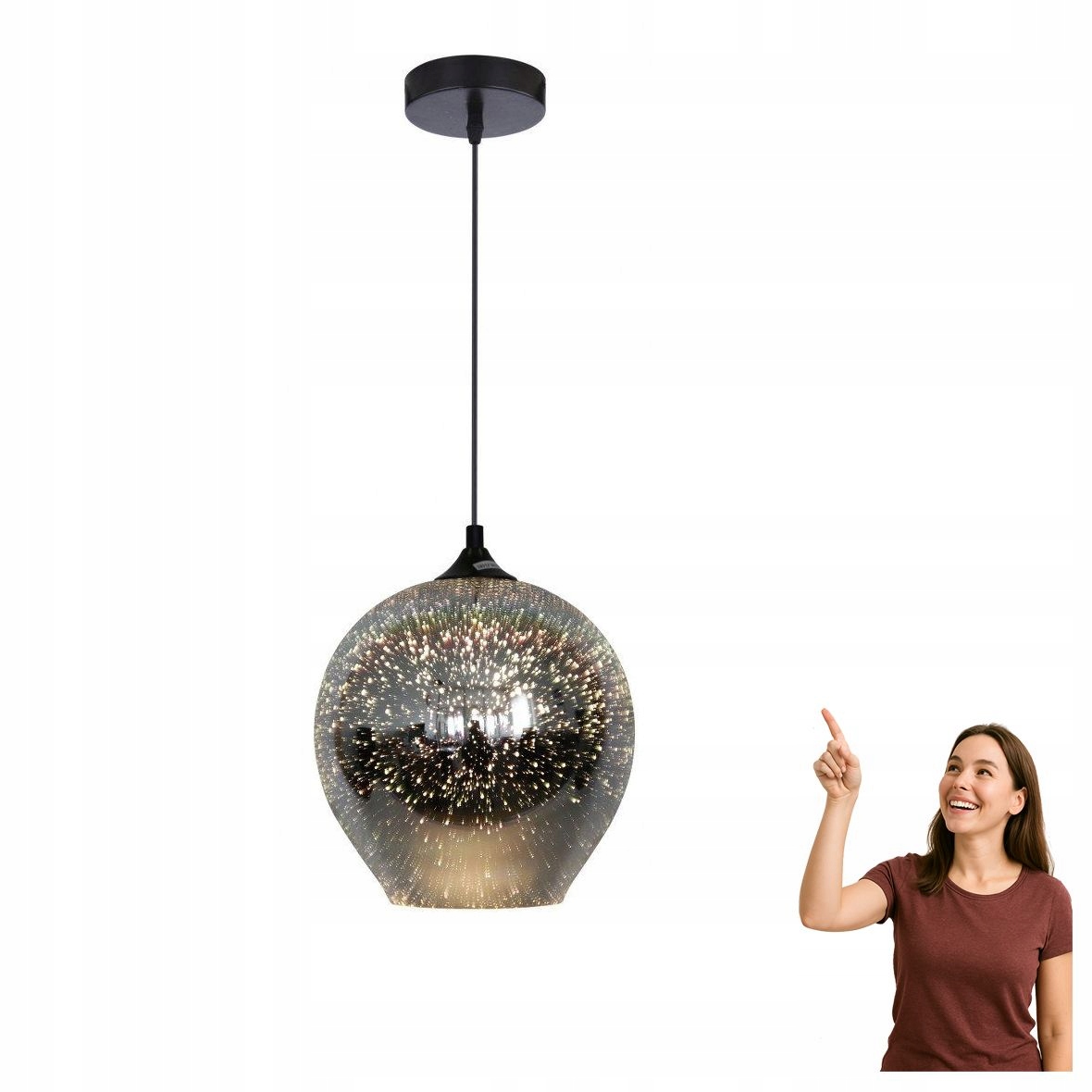 Závěsné svítidlo 23 3D Galactic 2 31-51295 Candellux