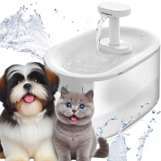 Fontána Automatické Krmítko s Led indukcí pro psa kočku Els Pet 3,5 l