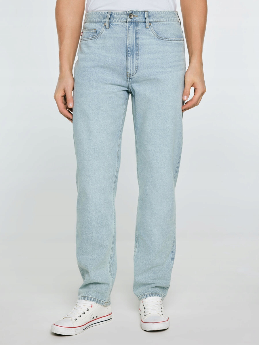 Big Star Pánské džíny loose modré Zack 185 34/34