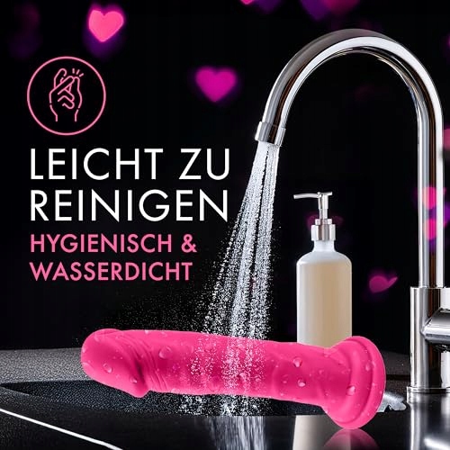 LIEBESFREUNDE Realistyczny Dildo 20 cm Silikonowy Z Przyssawką Dla Kobiet — miniatura 6