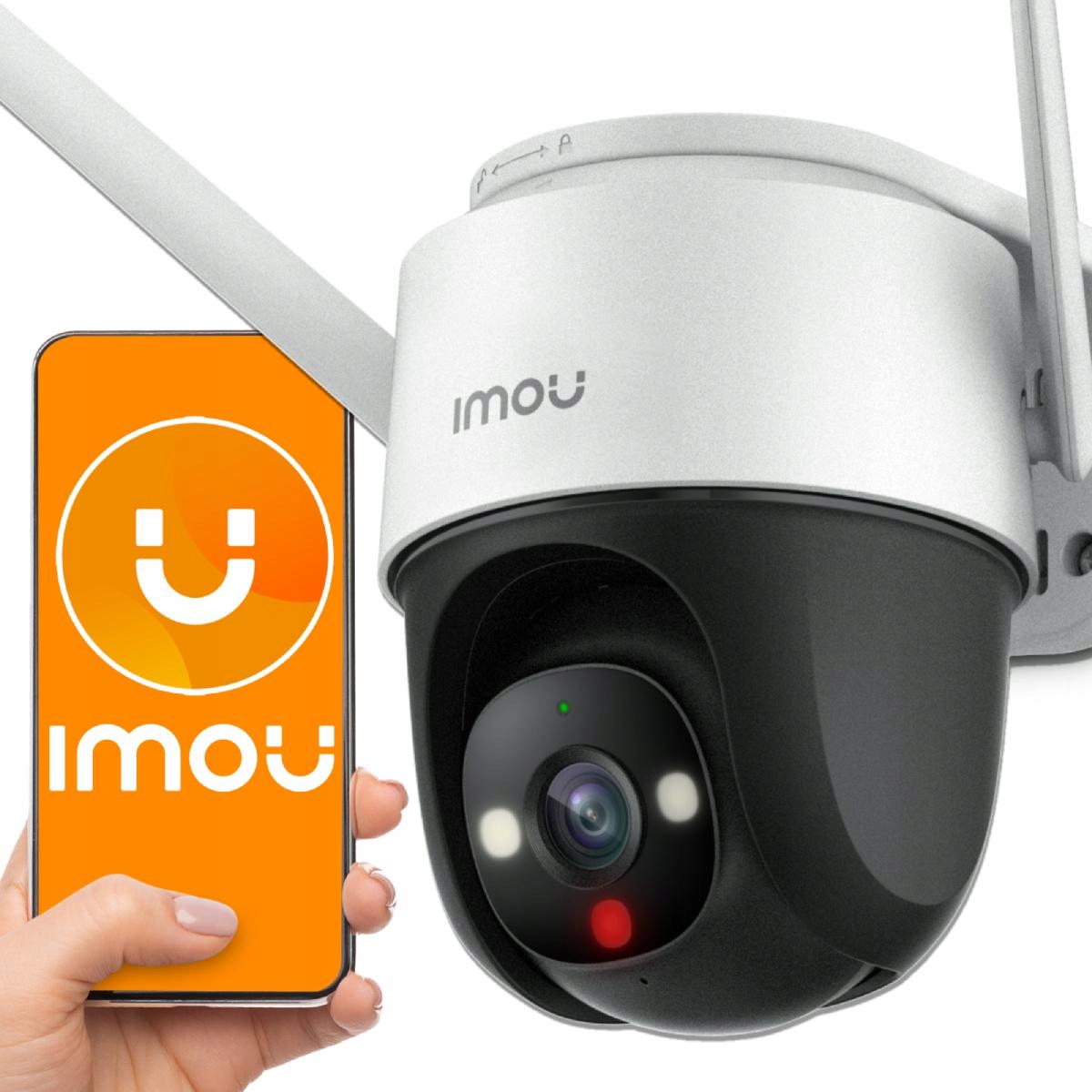 

Kamera Ip Obrotowa Zewnętrzna 4MPX Wifi Cruiser